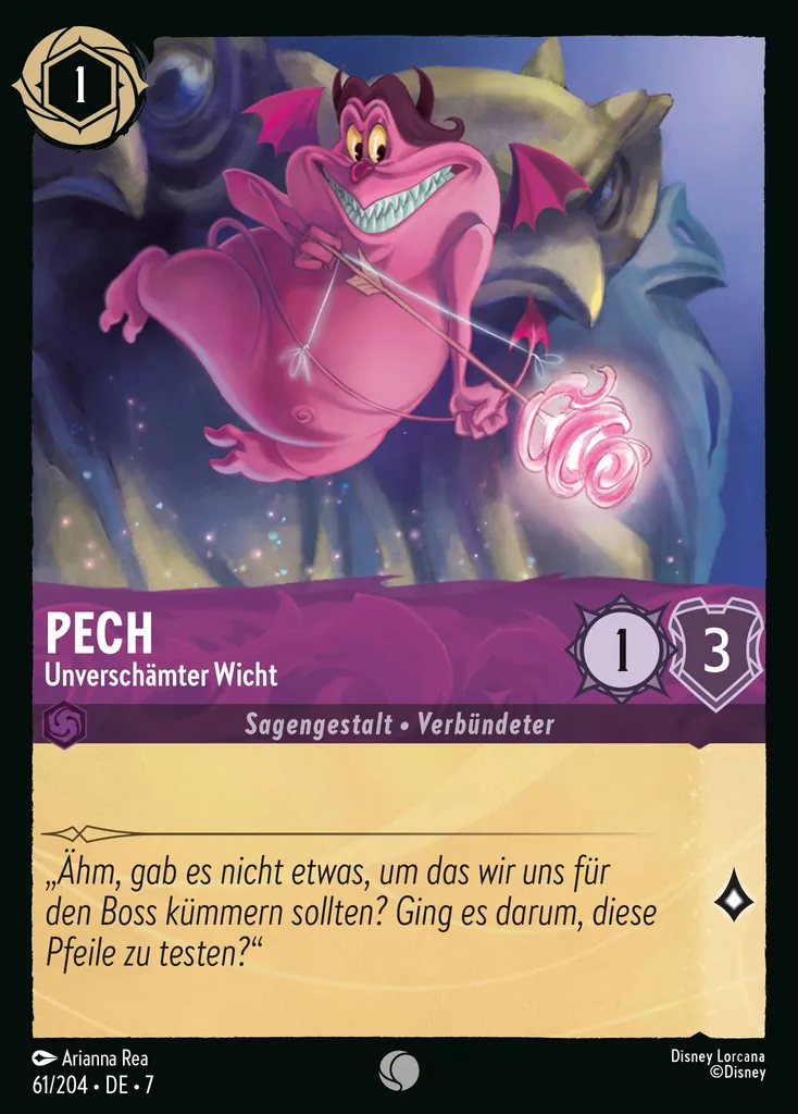 Pech - Unverschämter Wicht