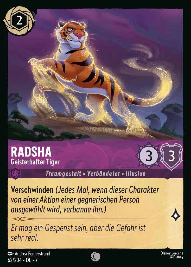 Radsha - Geisterhafter Tiger