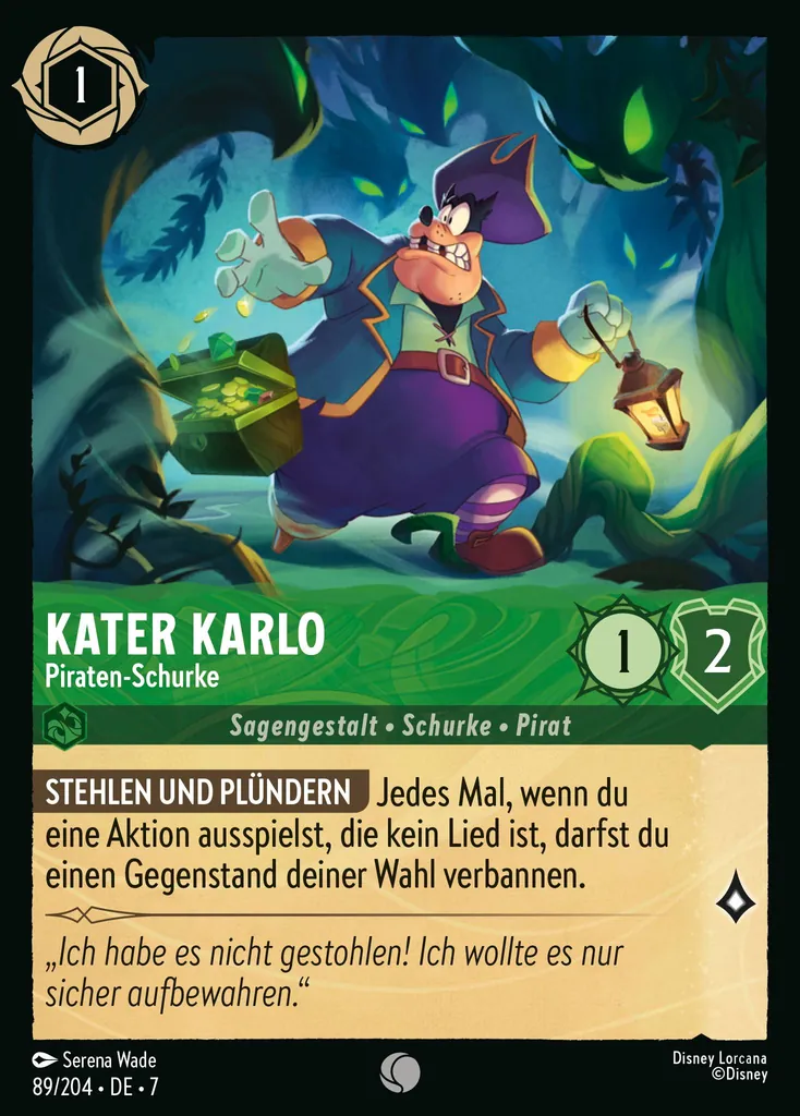 Kater Karlo - Piraten-Schurke