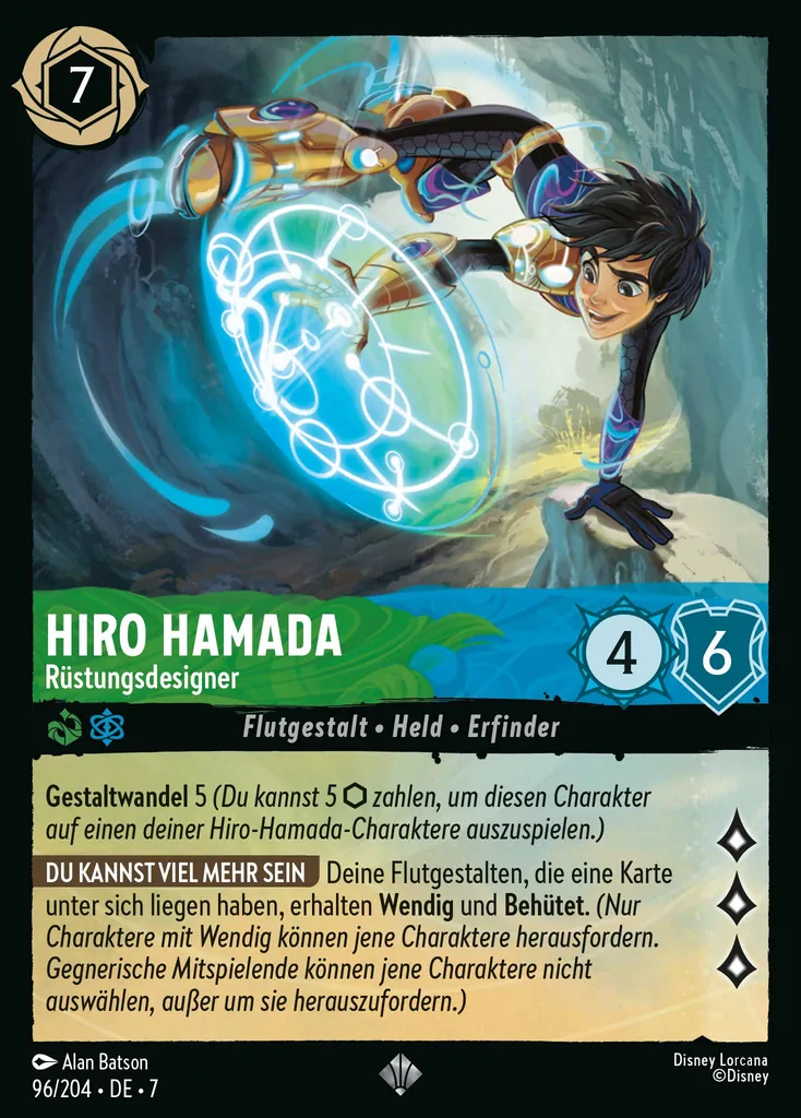 Hiro Hamada - Rüstungsdesigner