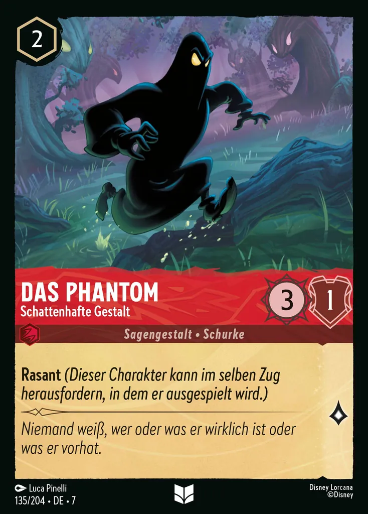 Das Phantom - Schattenhafte Gestalt