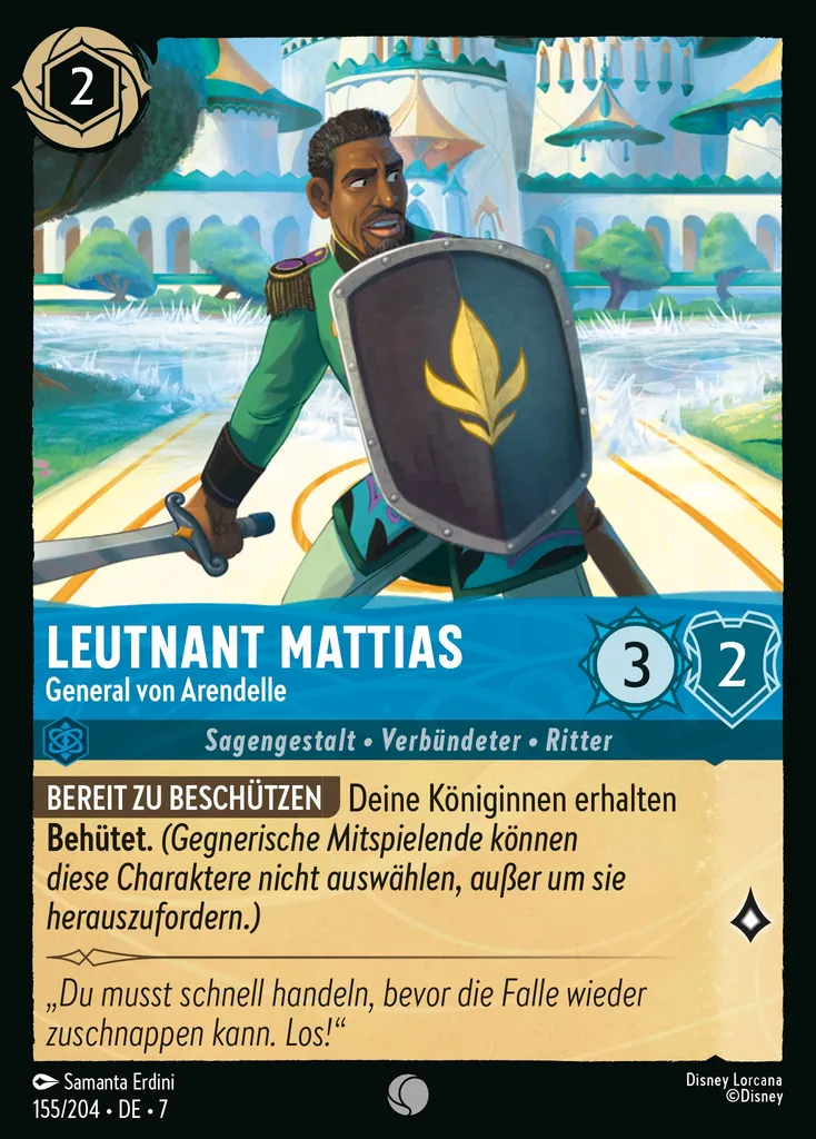 Leutnant Mattias - General von Arendelle