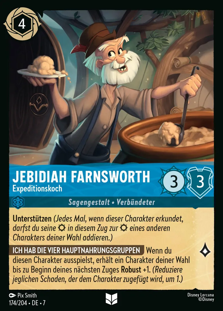Jebidiah Farnsworth - Expeditionskoch