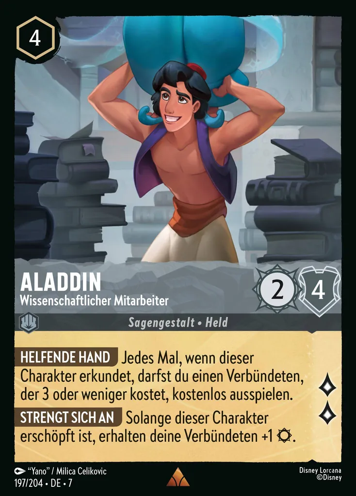 Aladdin - Wissenschaftlicher Mitarbeiter