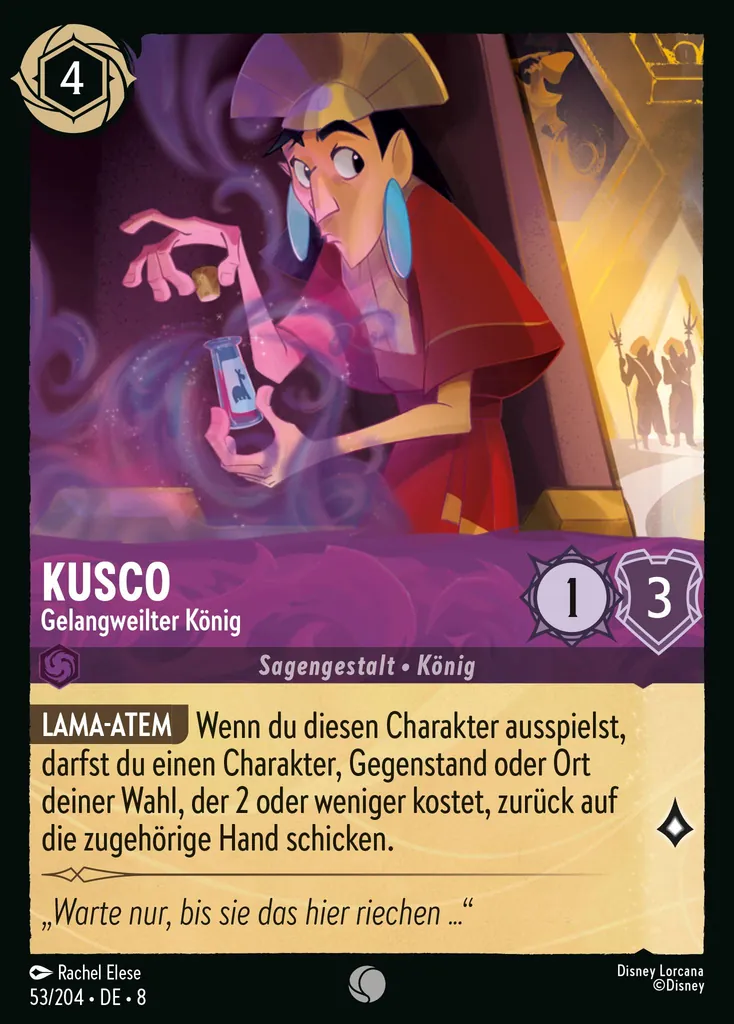Kusco - Gelangweilter König