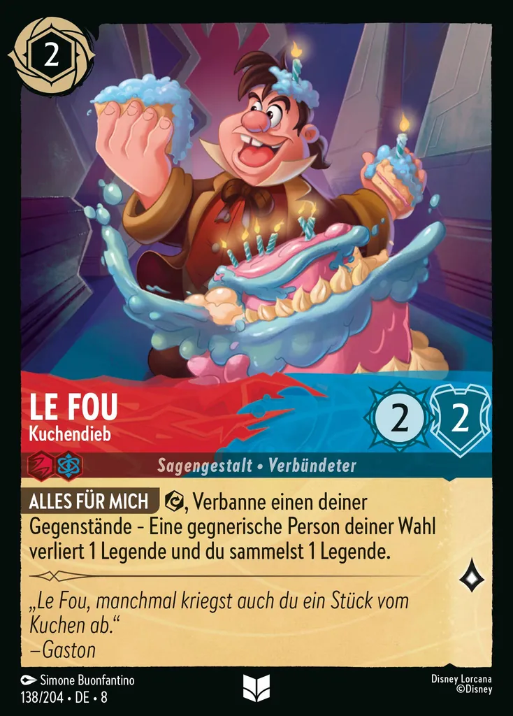 Le Fou - Kuchendieb