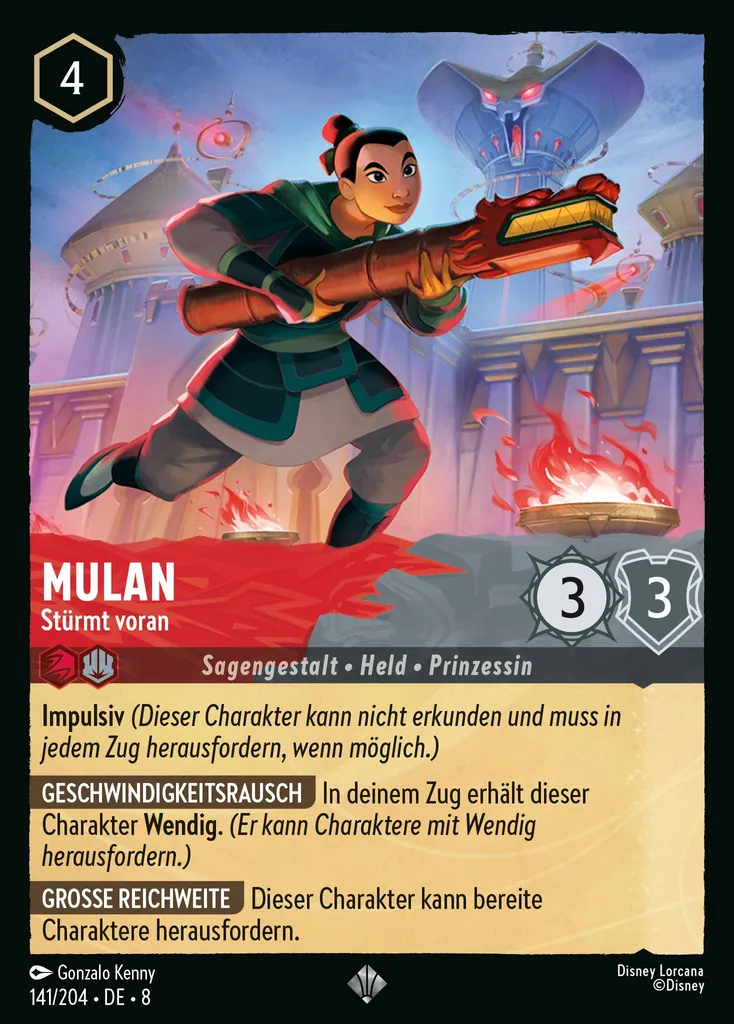 Mulan - Charging Ahead