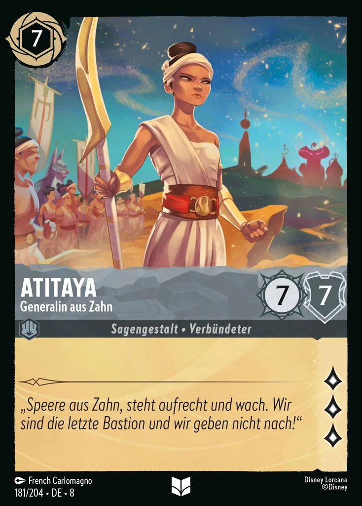 Atitaya - Generalin aus Zahn