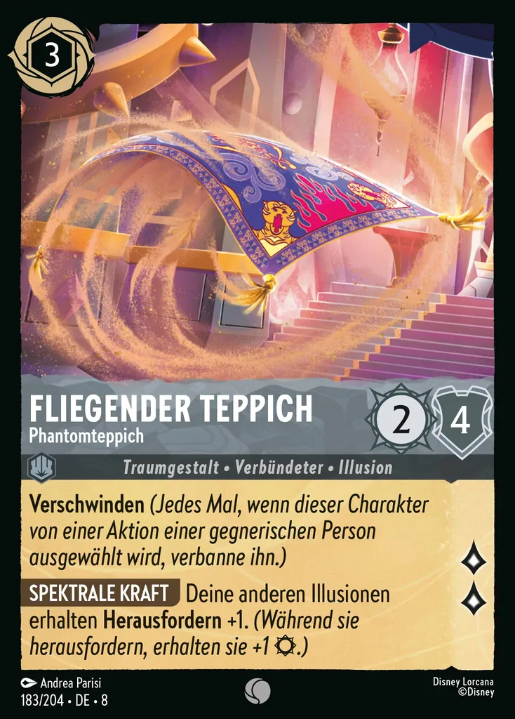 Fliegender Teppich - Phantomteppich