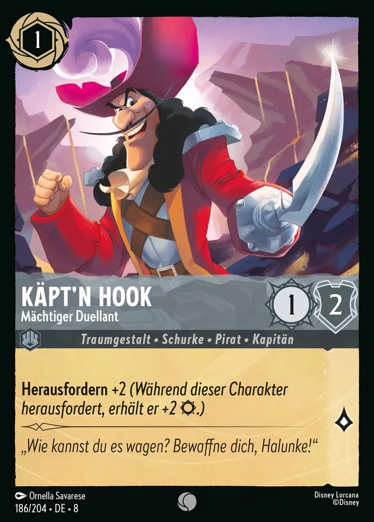 Captain Hook - Forceful Duelist