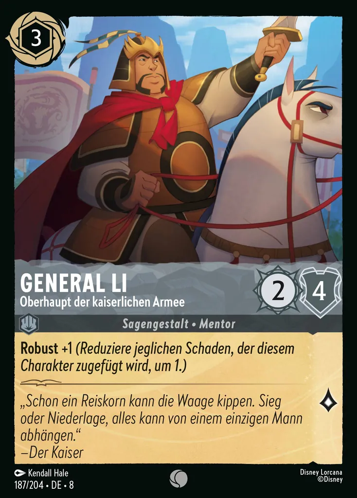 General Li - Oberhaupt der kaiserlichen Armee