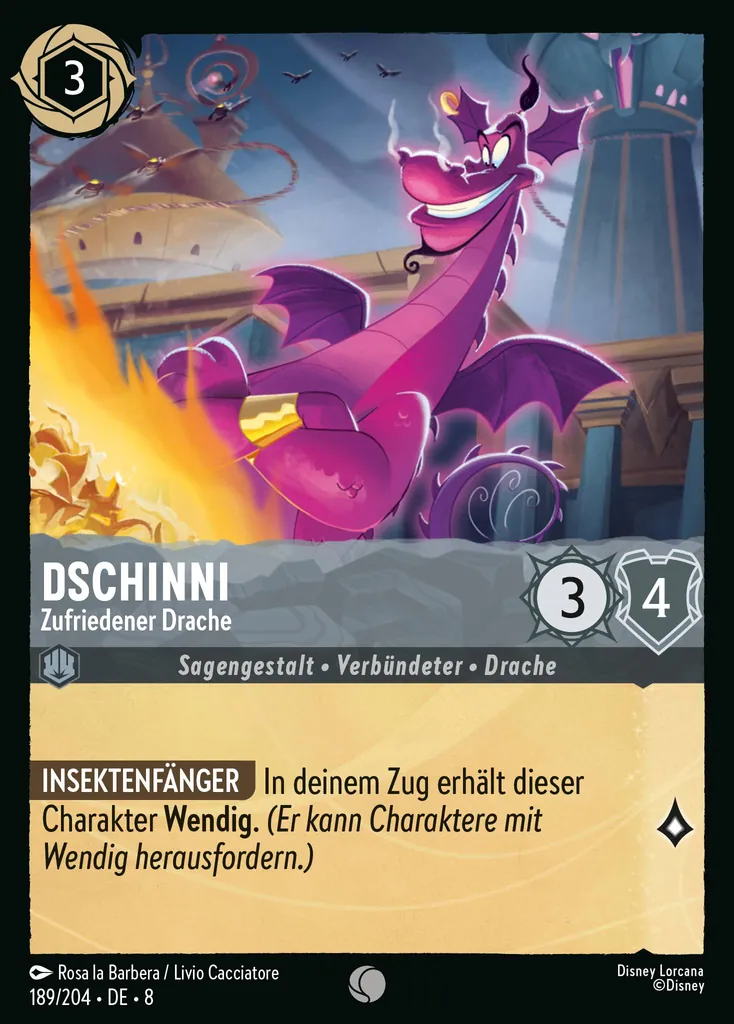 Dschinni - Zufriedener Drache