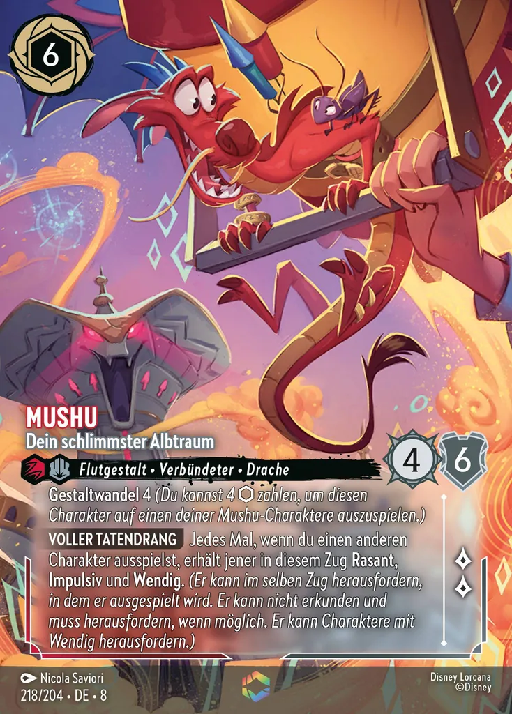 Mushu - Dein schlimmster Albtraum