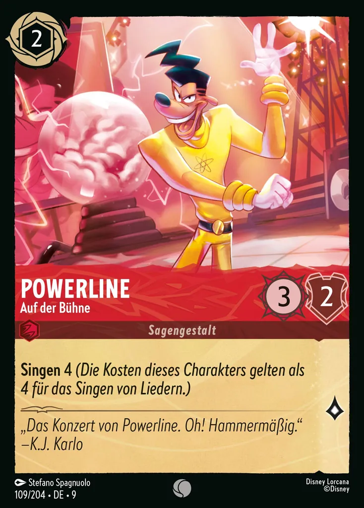 Powerline - Auf der Bühne