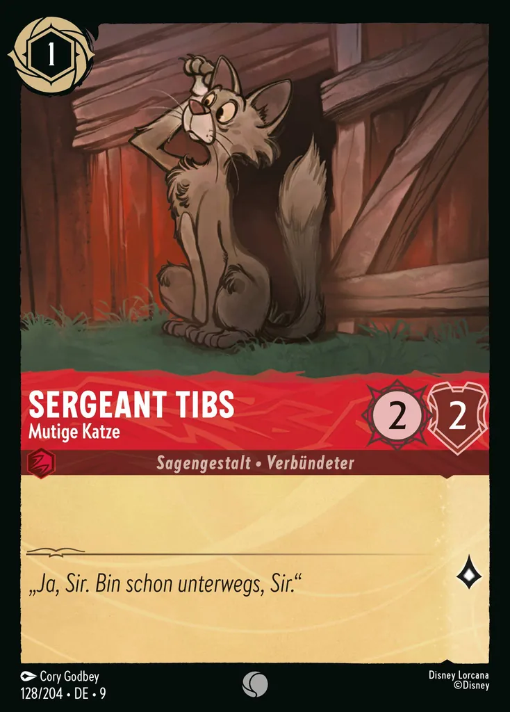 Sergeant Tibs - Mutige Katze