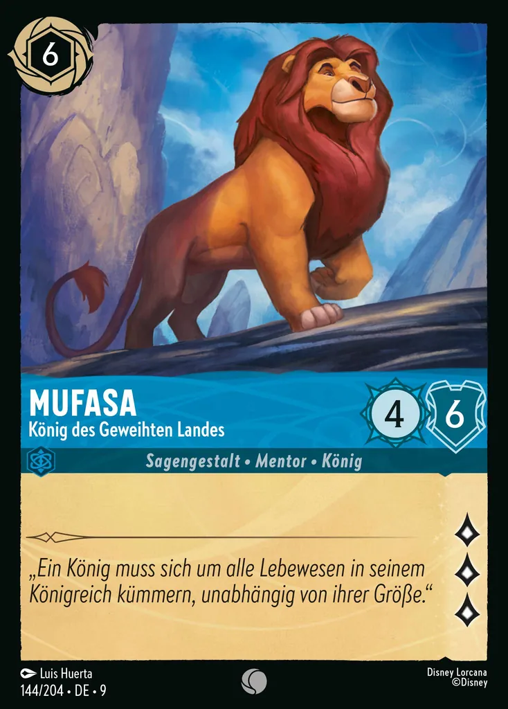 Mufasa - König des Geweihten Landes