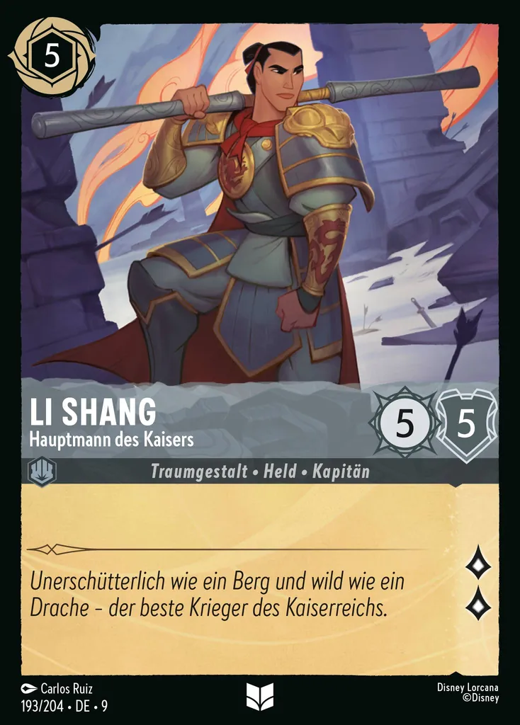 Li Shang - Hauptmann des Kaisers