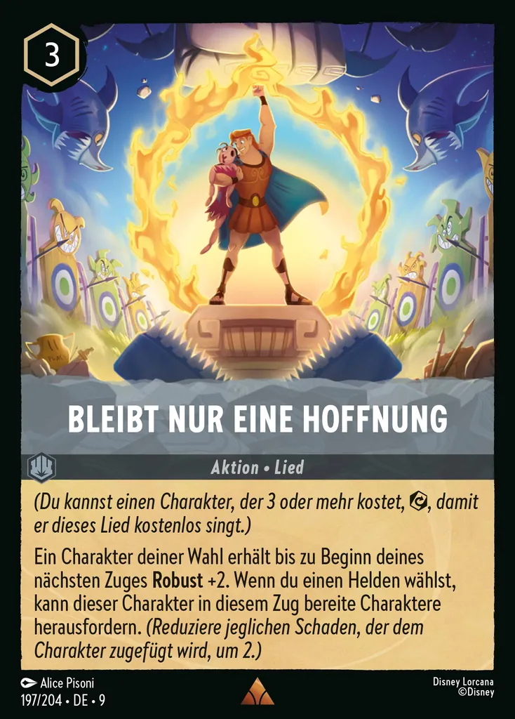Bleibt nur eine Hoffnung