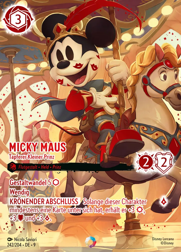 Micky Maus - Tapferer Kleiner Prinz