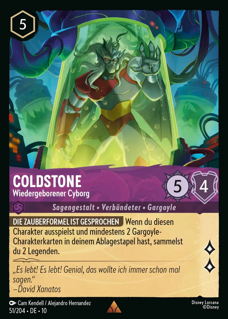 Coldstone - Wiedergeborener Cyborg