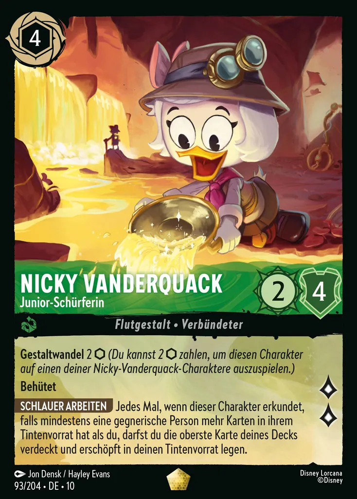 Nicky Vanderquack - Junior-Schürferin