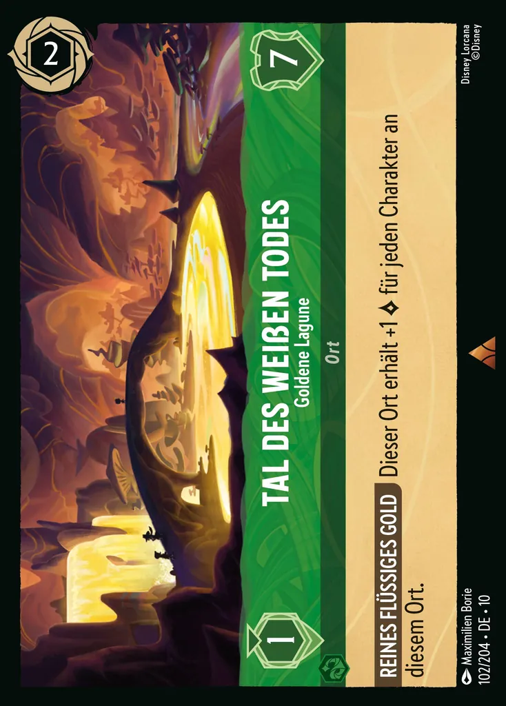 Tal des weißen Todes - Goldene Lagune