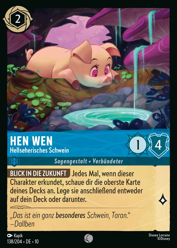 Hen Wen - Hellseherisches Schwein