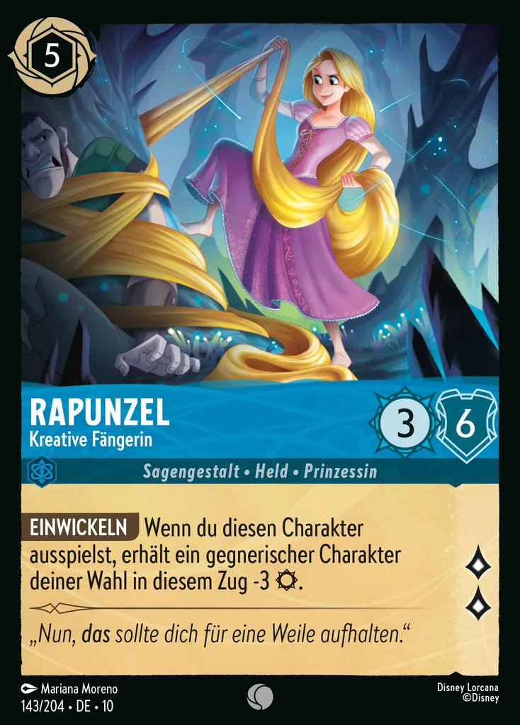 Rapunzel - Kreative Fängerin