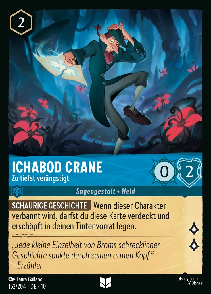 Ichabod Crane - Zu tiefst verängstigt