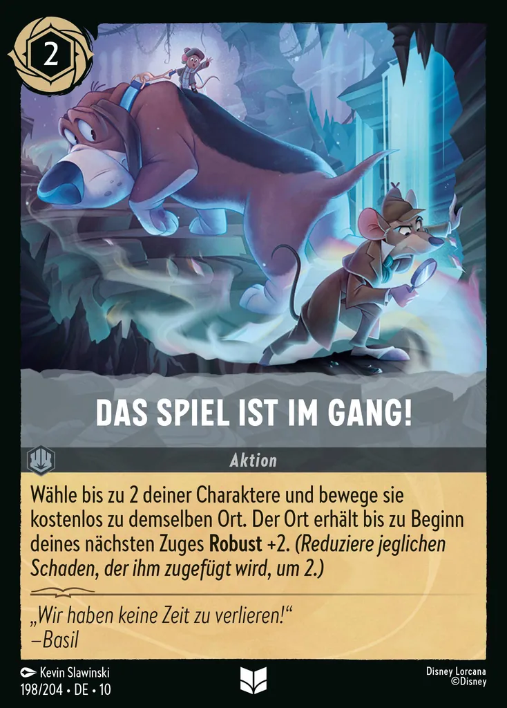 Das Spiel ist im Gang!