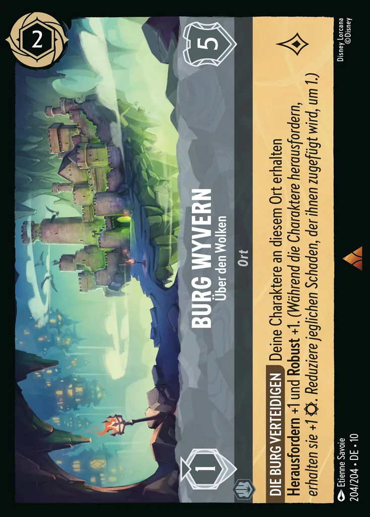 Burg Wyvern - Über den Wolken