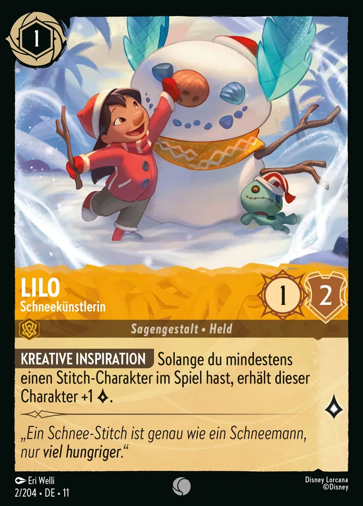 Lilo - Schneekünstlerin