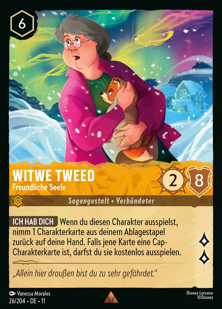 Witwe Tweed - Freundliche Seele