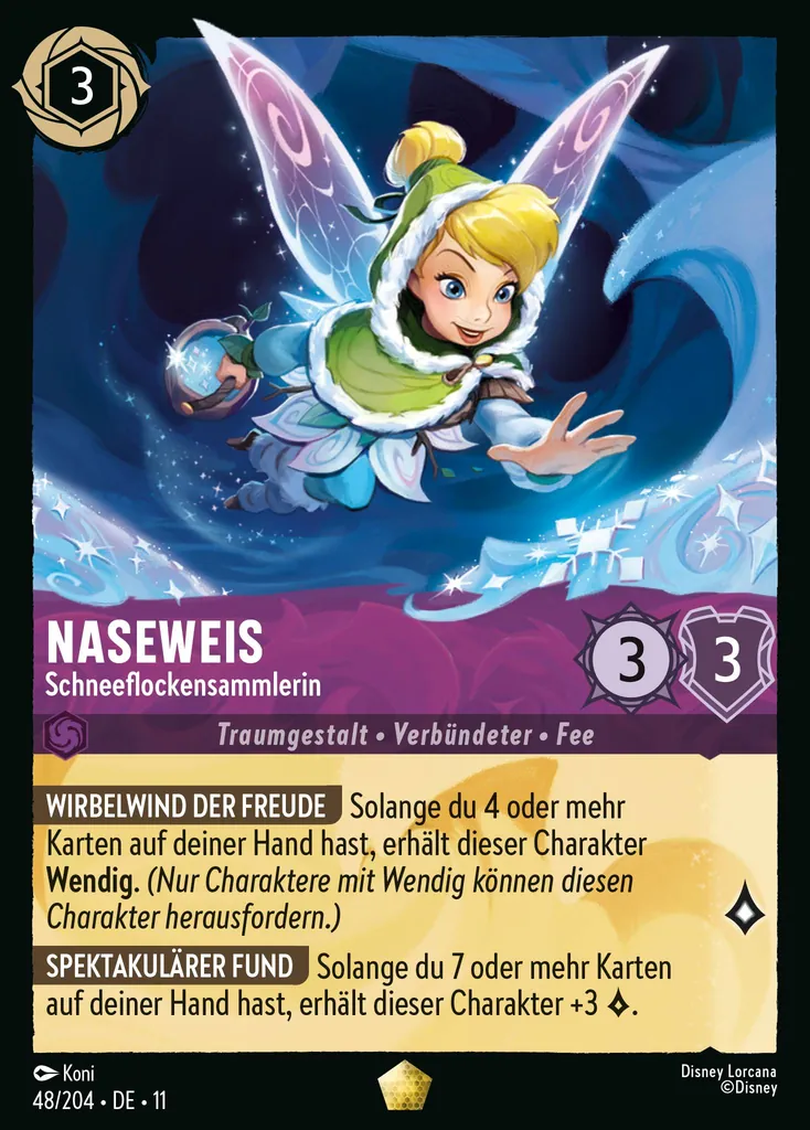 Naseweis - Schneeflockensammlerin