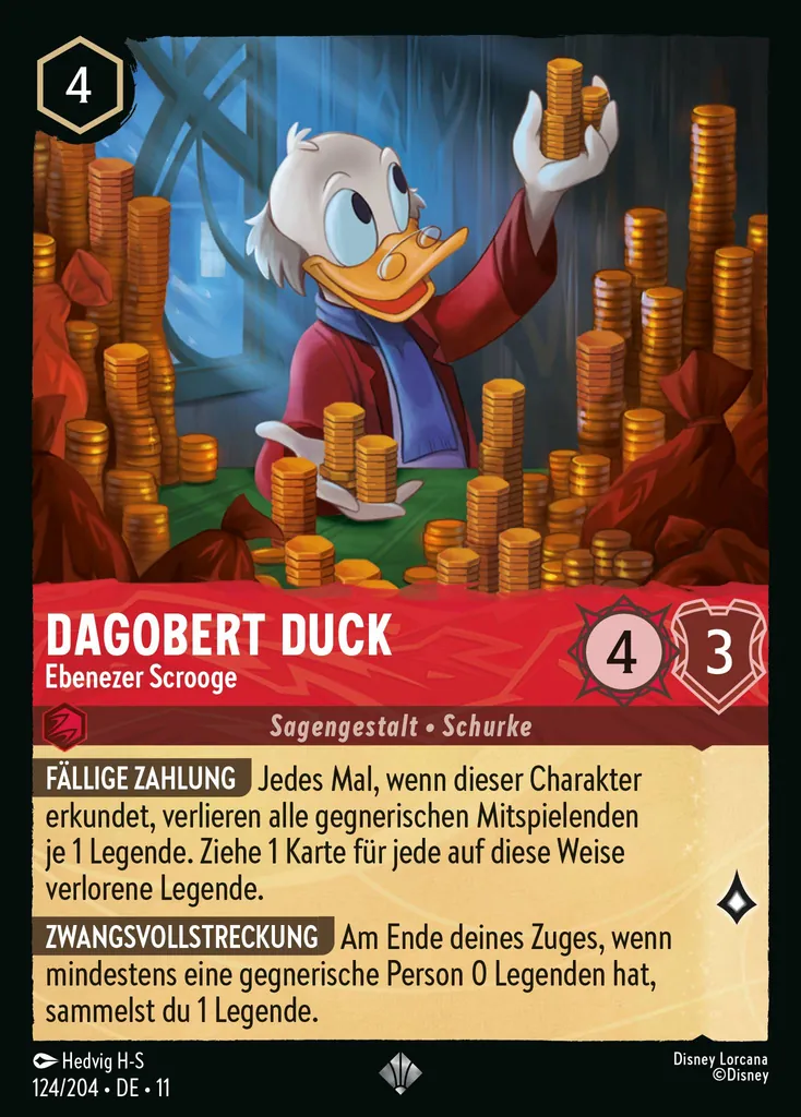Dagobert Duck - Ebenezer Scrooge