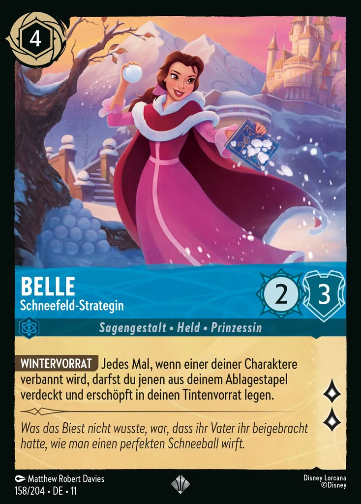 Belle - Schneefeld-Strategin