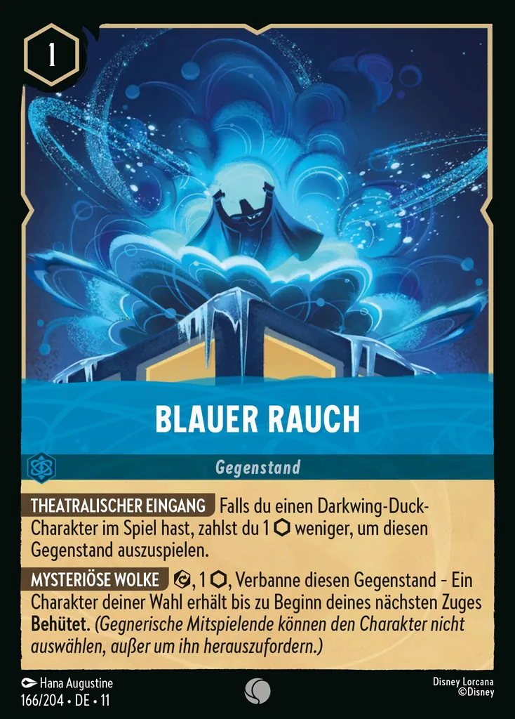 Blauer Rauch
