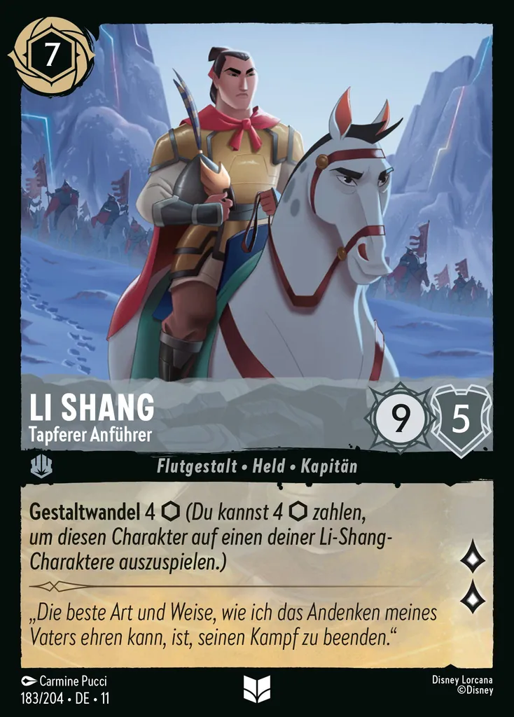 Li Shang - Tapferer Anführer