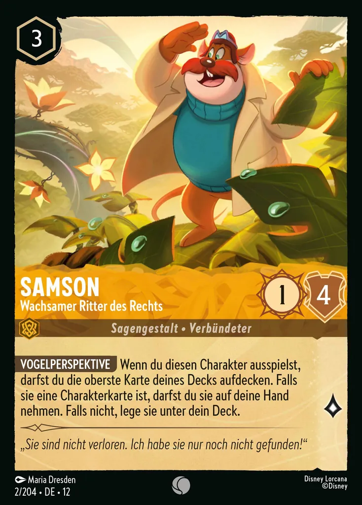 Samson - Wachsamer Ritter des Rechts