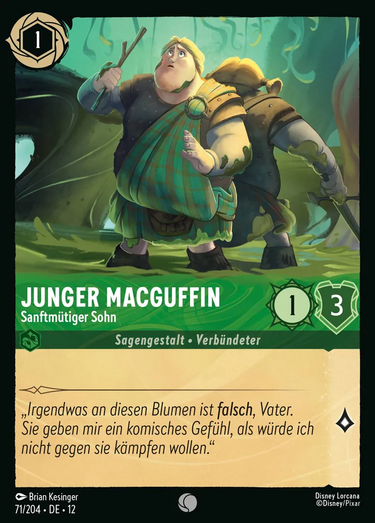 Junger MacGuffin - SanftmĂĽtiger Sohn