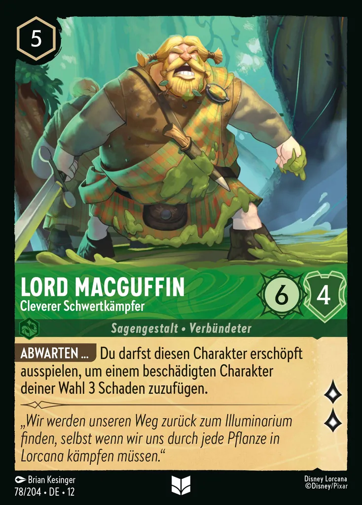Lord MacGuffin - Cleverer Schwertkämpfer