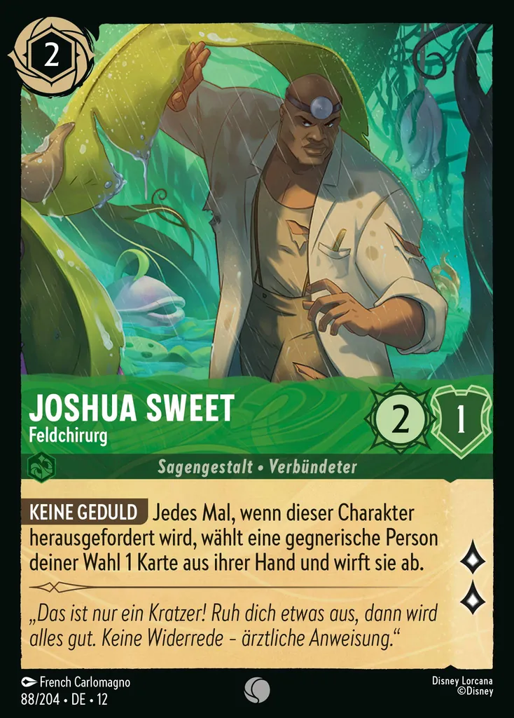 Joshua Sweet - Feldchirurg