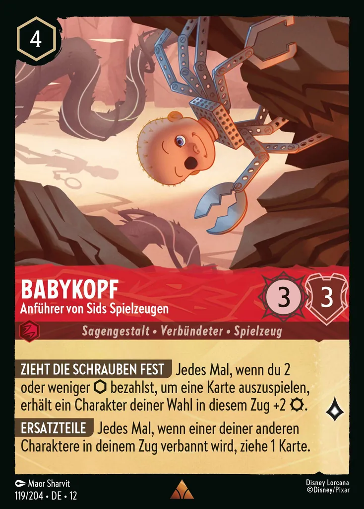 Babykopf - AnfĂĽhrer von Sids Spielzeugen