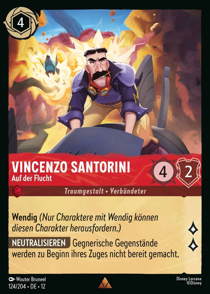 Vincenzo Santorini - Auf der Flucht