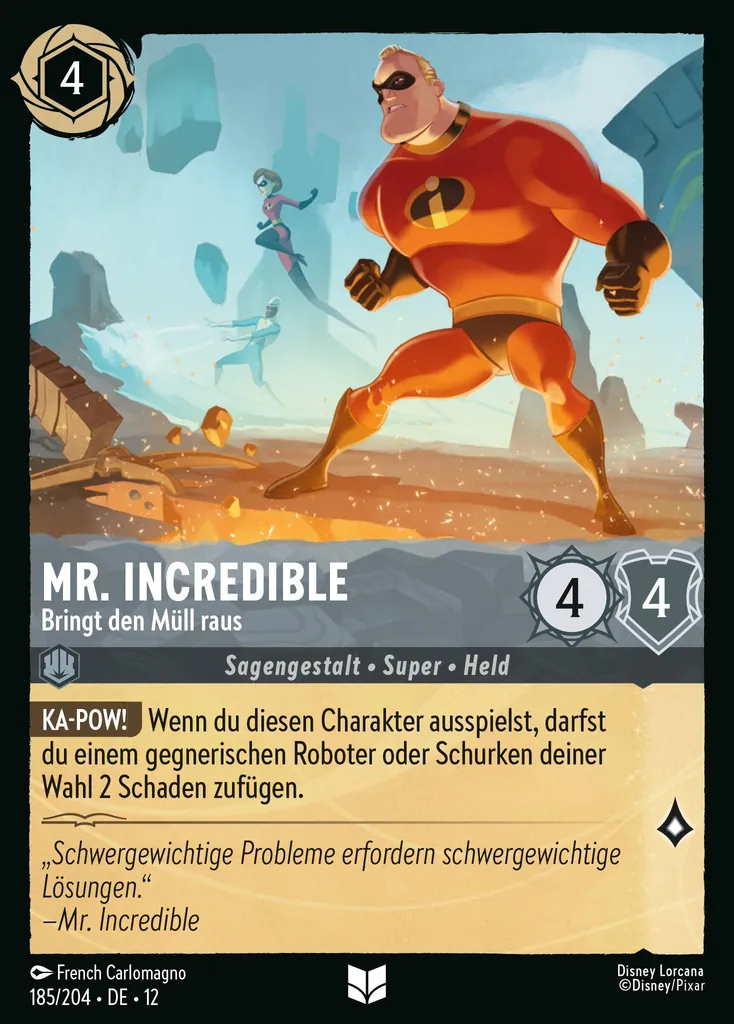 Mr. Incredible - Bringt den Müll raus