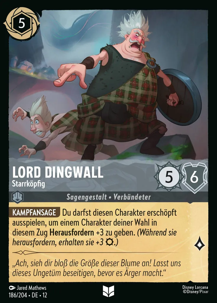 Lord Dingwall - Starrköpfig