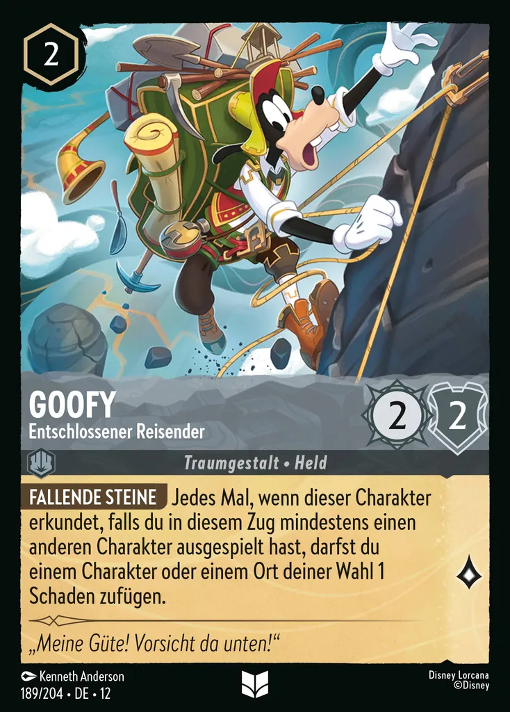 Goofy - Entschlossener Reisender