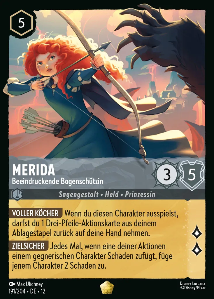 Merida - Beeindruckende Bogenschützin