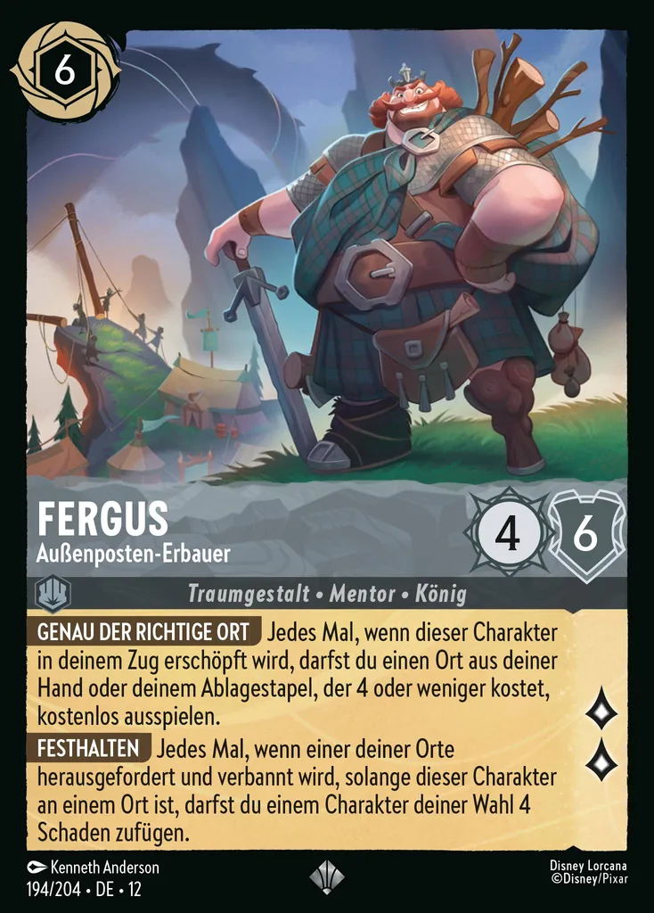 Fergus - Außenposten-Erbauer