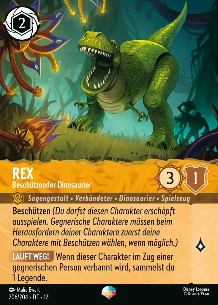 Rex - Beschützender Dinosaurier
